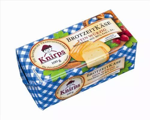 Bild: Brotzeit auf bayerisch mit dem Knirps „Brotzeitkäse“