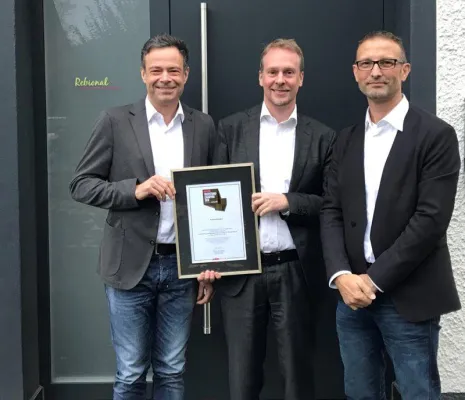 Bild: Auszeichnung: Rebional zählt zu Deutschlands Wachstumschampions 2018