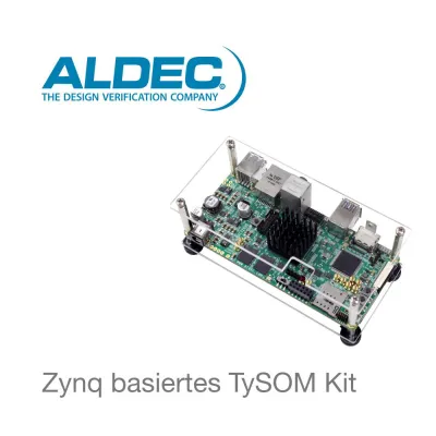 Zynq basiertes TySOM™ Kit von Aldec bietet Verfikationsunterstüzung für Embedded Anwendungen Bild: Zynq basiertes TySOM™ Kit von Aldec bietet Verfikationsunterstüzung für Embedded Anwendungen