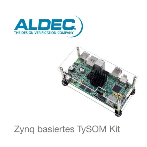 Bild: Zynq basiertes TySOM™ Kit von Aldec bietet Verfikationsunterstüzung für Embedded Anwendungen