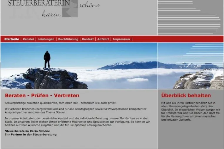 Bild: SOL.Service Online realisiert neue Internetpräsenz für Berliner Steuerberatung Karin Schöne auf TYPO3