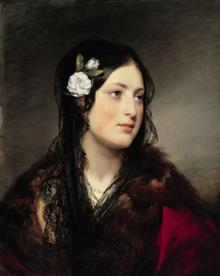 Friedrich von Amerling, Portrait von Elise Kreuzberger, © The Princely Collections, Vaduz