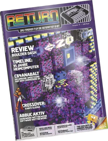 Bild: RETURN – 8-Bit-Magazin geht überarbeitet in die 10. Runde