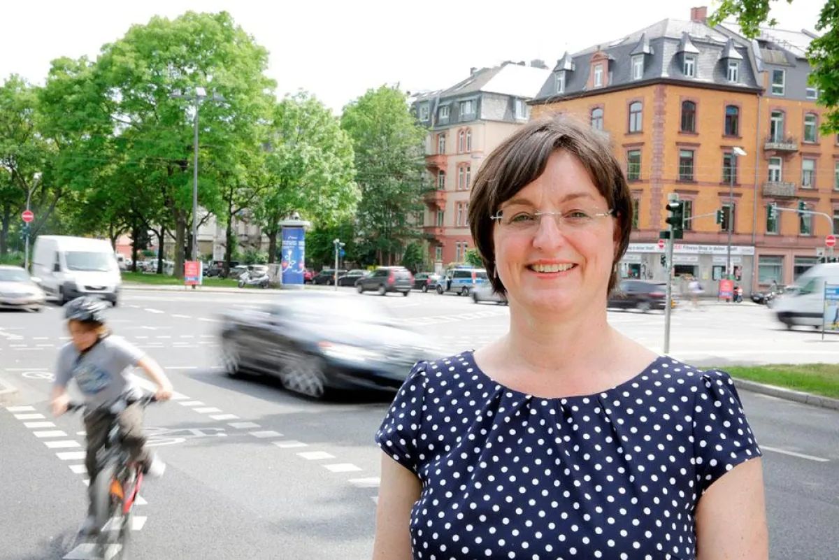 Prof. Dr.-Ing. Petra K. Schäfer, Professorin für Verkehrsplanung, FRA UAS © Stefanie Kösling