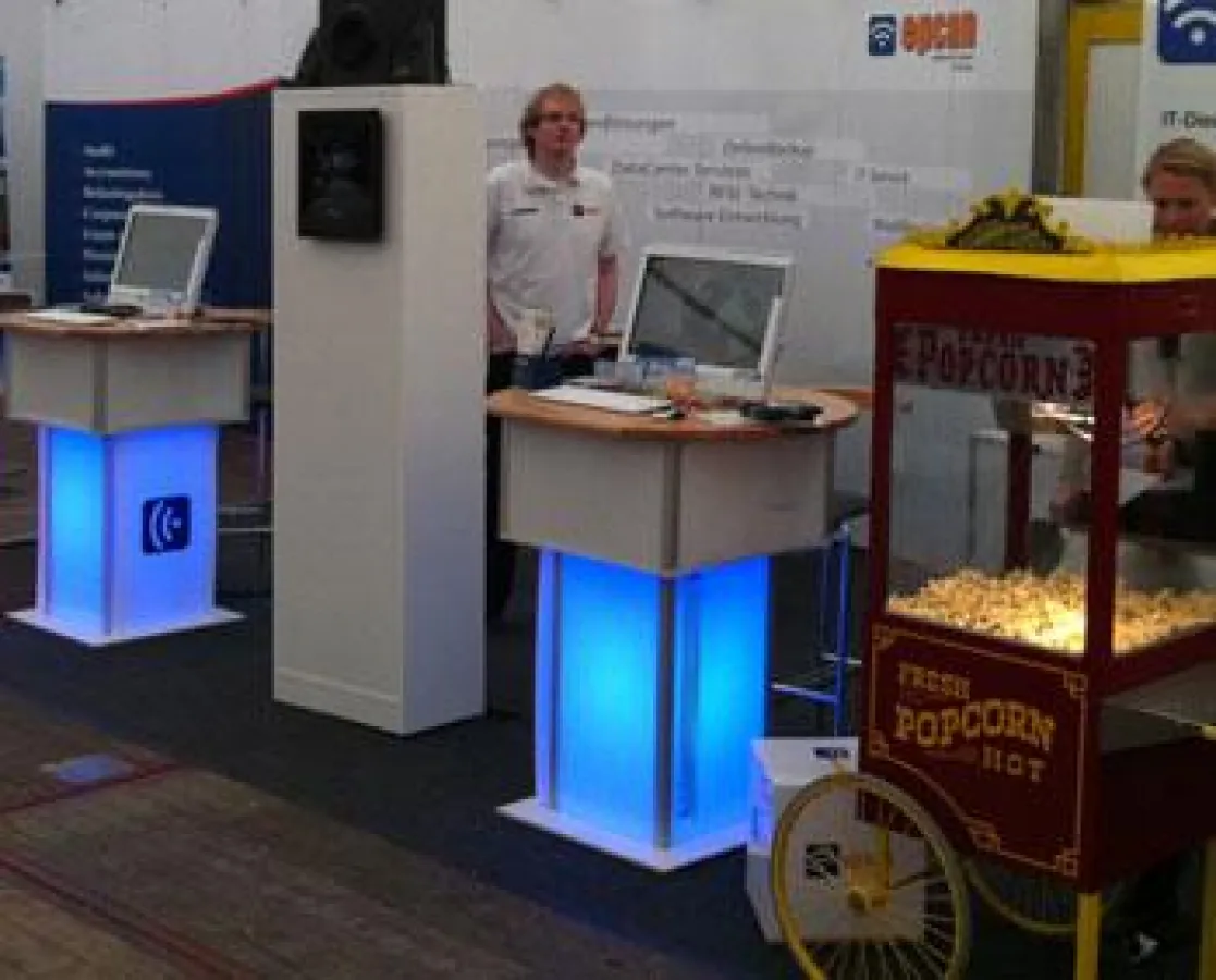 Messestand auf der pro Karpaten 2011