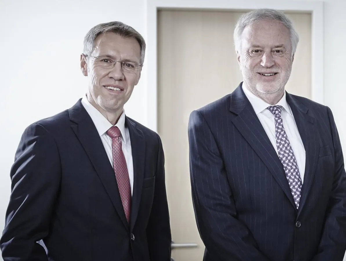 Dr. Dirk Wölwer und Dr. Wolfgang Gawlitta