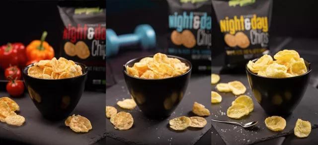 Bild: Schöne neue Snack-Welt: fettarm, Bio, köstlich – Night&day Chips von "Supergsund" jetzt deutschlandweit online erhältlich