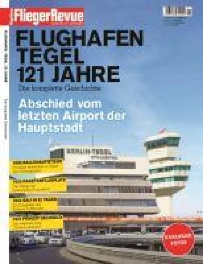 Sonderheft Flughafen Tegel 121 Jahre