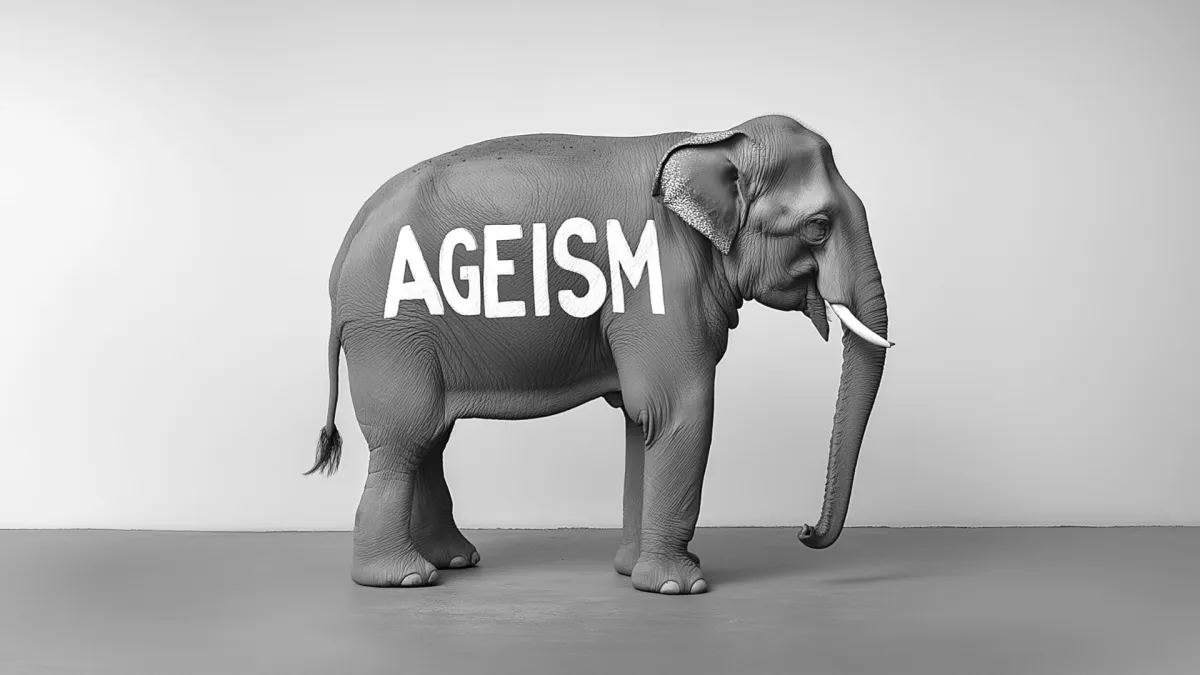 Ageism. Der Elefant im Raum, der unsere Bilder von Alter verzerrt. (© Age Bombs)