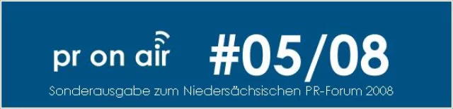 Bild: "pr on air" – Der Podcast für Kommunikationsmanager - Jetzt online - Ausgabe Mai zum Thema Change Communication