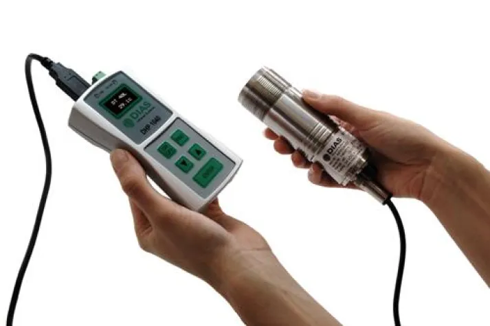 Bild: Pyrometereinstellungen unkompliziert ändern? Das DHP 1040 von DIAS möglich