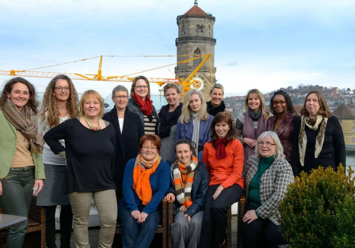 Gruppenfoto in Stuttgart