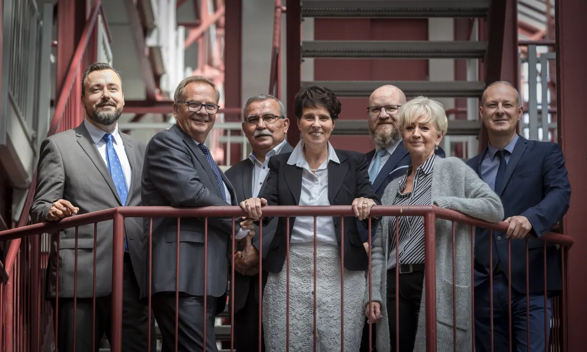 AVW-Vorstand und -Geschäftsführung (© © AVW / Dirk Mahler)