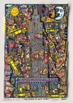 Bild: Neue Kunstwerke von dem weltbekannten Pop-Art-Künstler James Rizzi