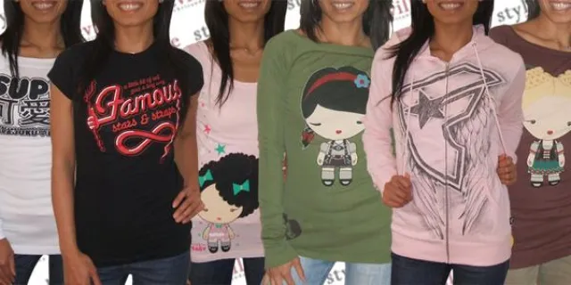 Bild: Neue Shirts und Longsleeves für Girls von Harajuku Lovers und Famous Stars and Straps