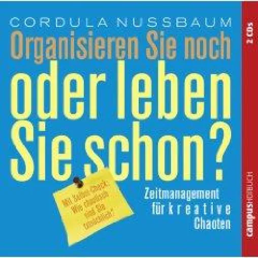"Zeitmanagement für kreative Chaoten" jetzt auch als Hörbuch Bild: "Zeitmanagement für kreative Chaoten" jetzt auch als Hörbuch