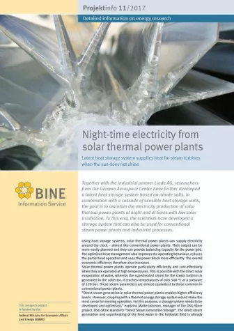 Bild: Solar power also available at night