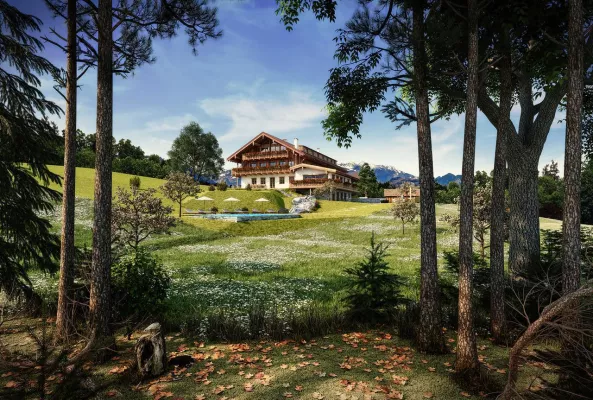 Bild: Winterurlaub am Chiemsee Chalet in Frasdorf|Rosenheim