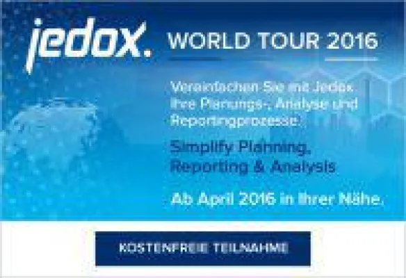 Bild: Jedox World Tour 2016: Planungsprozesse vereinfachen in über 25 Städten weltweit