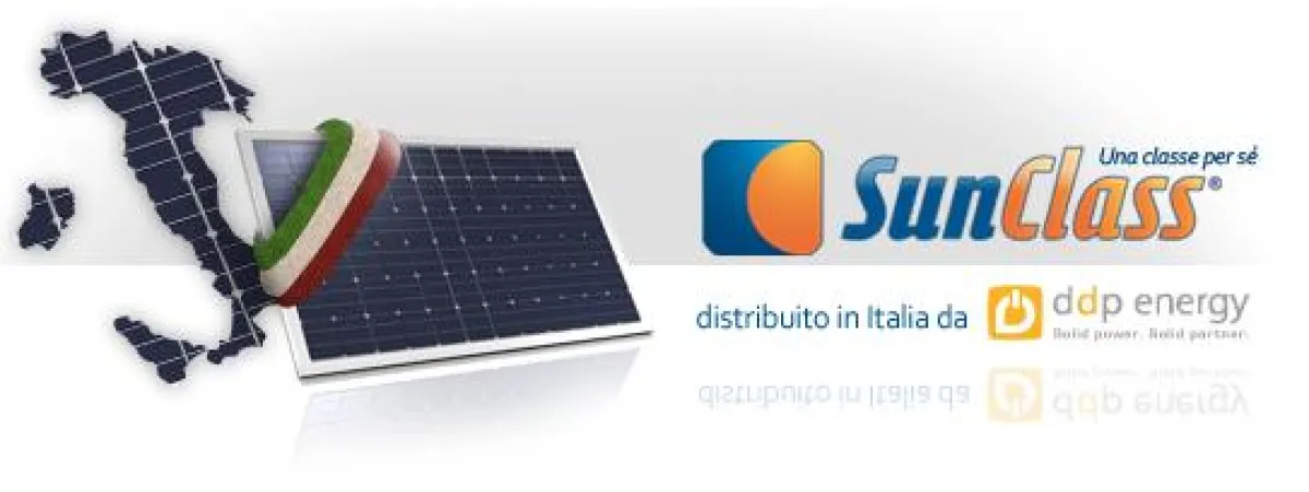 Exklusiver Vertrieb der Marke SunClass in Italien durch ddp energy