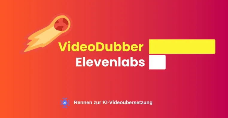 Bild: 20x günstiger als ElevenLabs – VideoDubber veröffentlicht Videoübersetzung mit Stimmklon und Lipsync