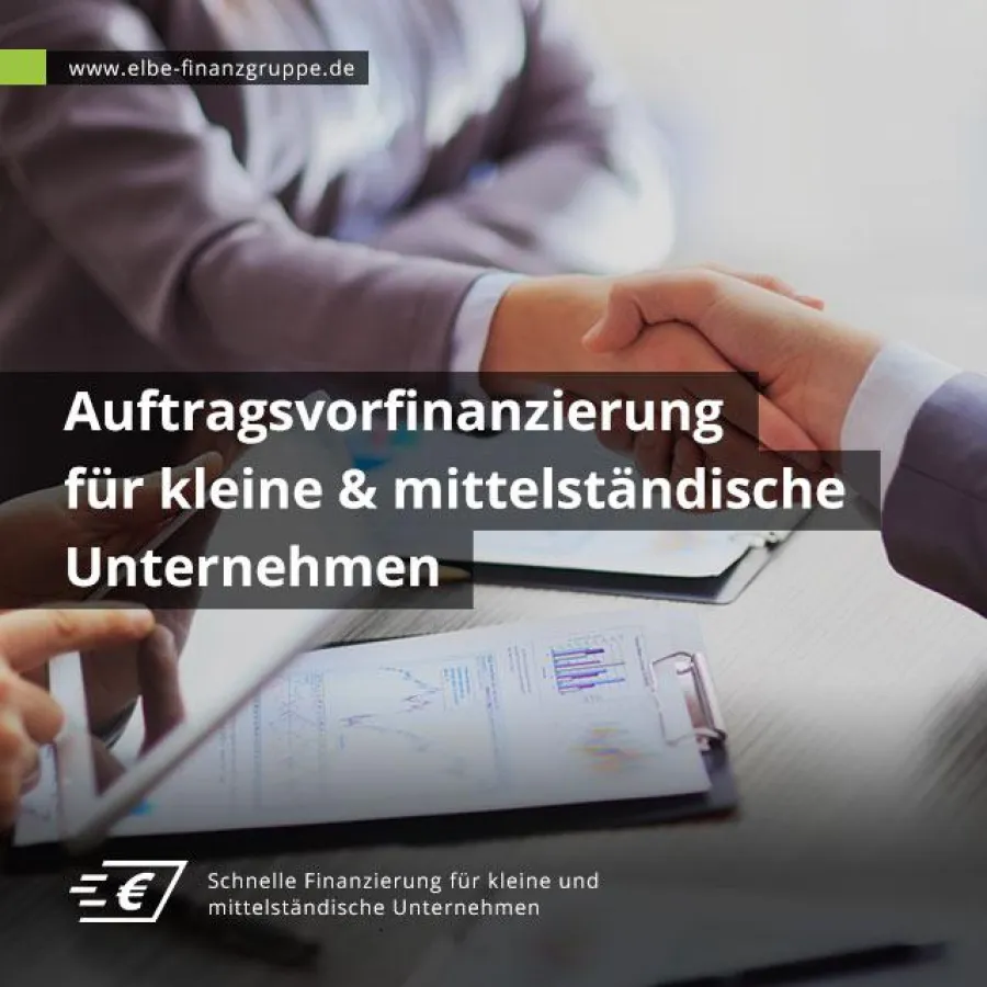 Auftragsvorfinanzierung für kleine und mittelständische Unternehmen
