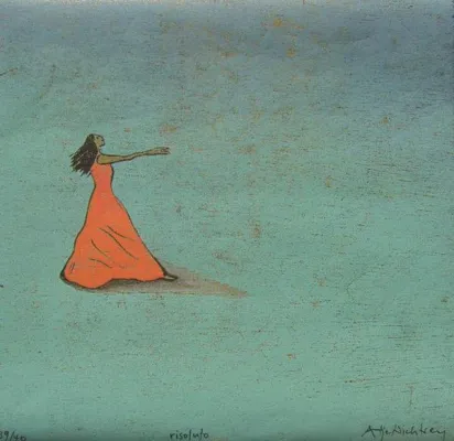 Bild: Neue Farbholzschnitte von Antje Wichtrey