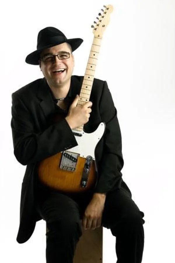 Musiker Sven B. in seinem Element ....