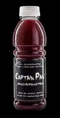 Bild: Das 1. seiner Art in Deutschland: "Captain Pain Aminosäurengetränk“