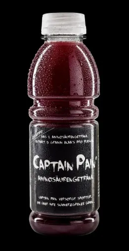 Bild: Das 1. seiner Art in Deutschland: "Captain Pain Aminosäurengetränk“