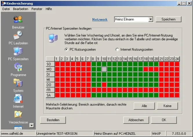 Bild: Kindersicherung 2005: Der perfekte Aufpasser für den PC