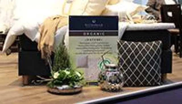 Bild: billerbeck auf der Fachmesse Heimtextil: ORGANIC-Sortiment mit GOTS-Zertifizierung