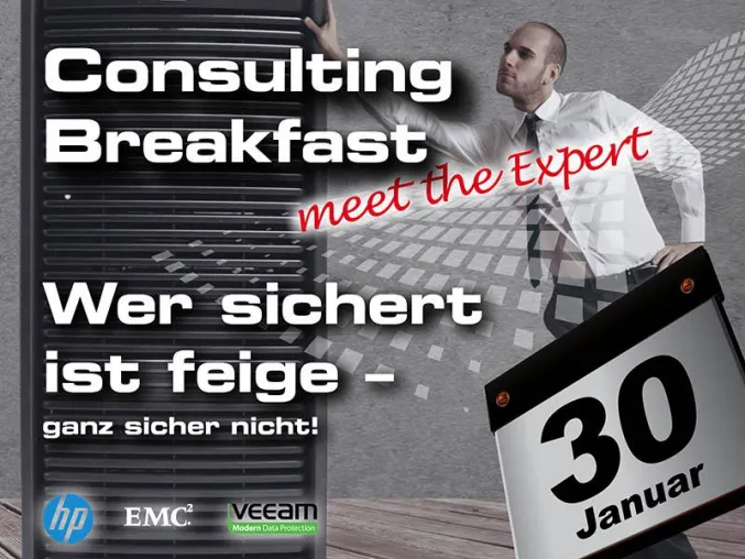 Bild: Veranstaltung der Janz IT AG in Sachen Backup und Recovery