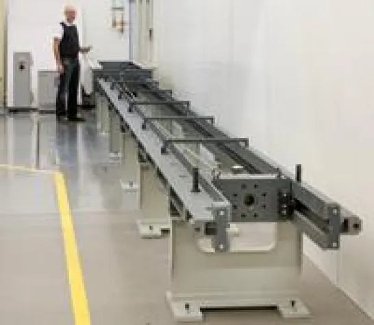 Bild: Zugprüfung an Hochseekabeln