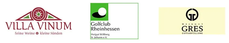 Bild: Weinhandlung Villa Vinum und Weingut Gres unterstützen die Jugendabteilung des Golfclubs Rheinhessen