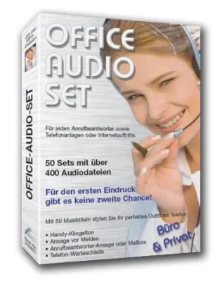 Bild: Neues Corporate-Identity-Konzept im Bereich Telekommunikation - das Office-Audio-Set