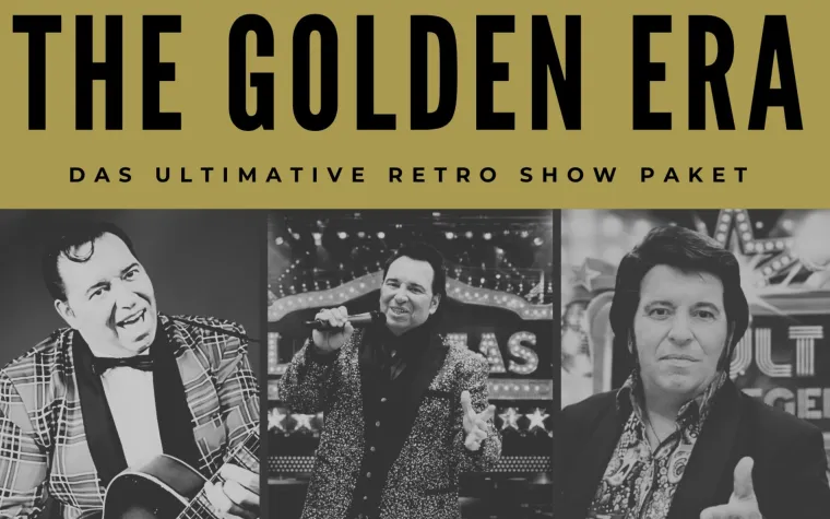 THE GOLDEN ERA von Eddy-Events: Das kompakte All-in-One-Retro-Showpaket für Ihr Firmenevent Bild: THE GOLDEN ERA von Eddy-Events: Das kompakte All-in-One-Retro-Showpaket für Ihr Firmenevent