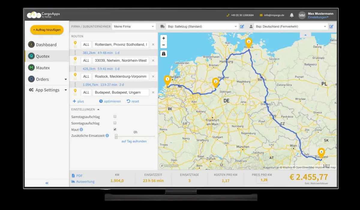 CargoApps Plattform