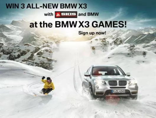 Bild: BMW X3 Games - Freude an der Herausforderung. K2 und BMW lassen die Spiele beginnen.
