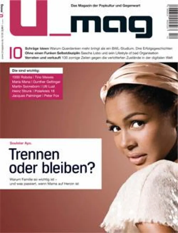 Die Oktober-Ausgabe der Zeitschrift U_mag
