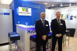 Nachhaltigkeit und Wirtschaftlichkeit vereinen – H2O GmbH auf der World Efficiency Bild: Nachhaltigkeit und Wirtschaftlichkeit vereinen – H2O GmbH auf der World Efficiency