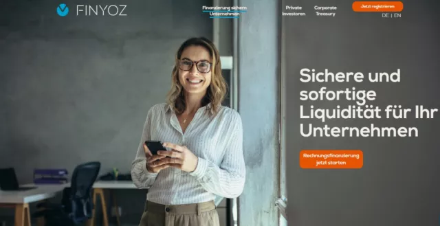 Bild: Rechnungsfinanzierung mit Finyoz statt Factoring