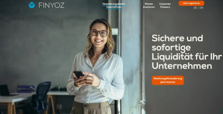 Rechnungsfinanzierung mit Finyoz statt Factoring Bild: Rechnungsfinanzierung mit Finyoz statt Factoring