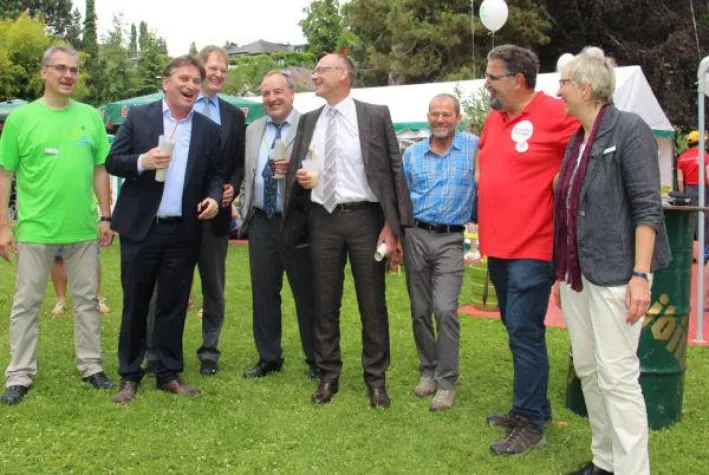 Bild: Berufsbildungswerk Adolf Aich ehrt langjährige Mitarbeiter