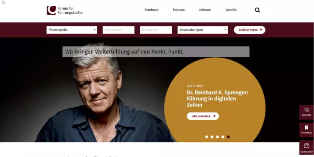 Bild: Forum für Führungskräfte (WEKA Akademie GmbH) mit neuem Markenauftritt