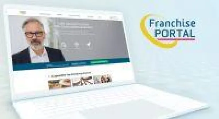 Bild: Das neue FranchisePORTAL: Klares Design, mehr Übersicht, hilfreiche Funktionen