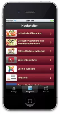 Bild: Social Media und Gastro App für Android und iPhone immer wichtiger