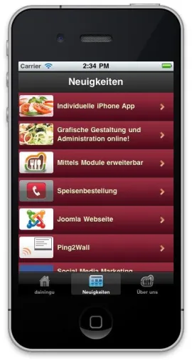 Social Media und Gastro App für Android und iPhone immer wichtiger Bild: Social Media und Gastro App für Android und iPhone immer wichtiger