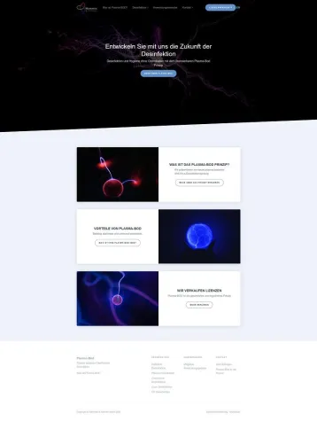 Bild: Chemikalienfreie Desinfektion mit Plasma-Wirkprinzip