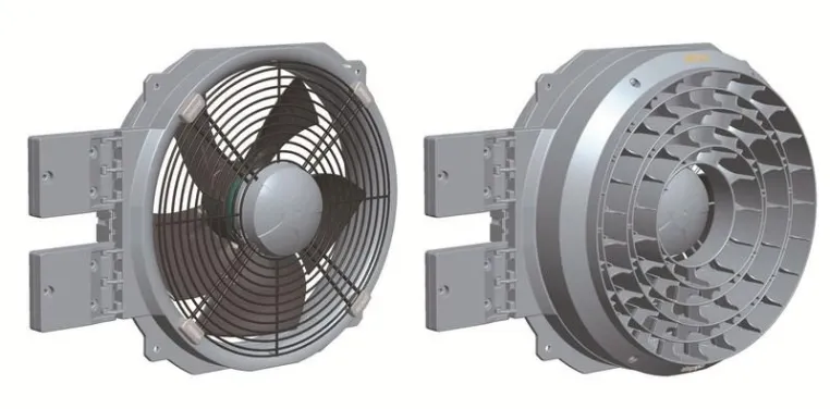 Bild: Axialventilatoren für Verdampfer-Anwendungen